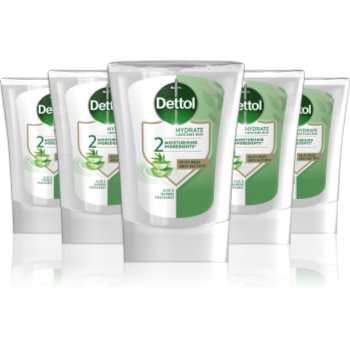Dettol Soft on Skin Set rezervă pentru dozator de săpun cu senzori, fără atingere ambalaj economic Aloe Vera - imagine 2